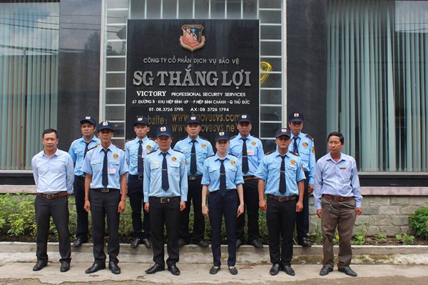 Lực lượng bảo vệ của Công ty Sài Gòn Thắng Lợi