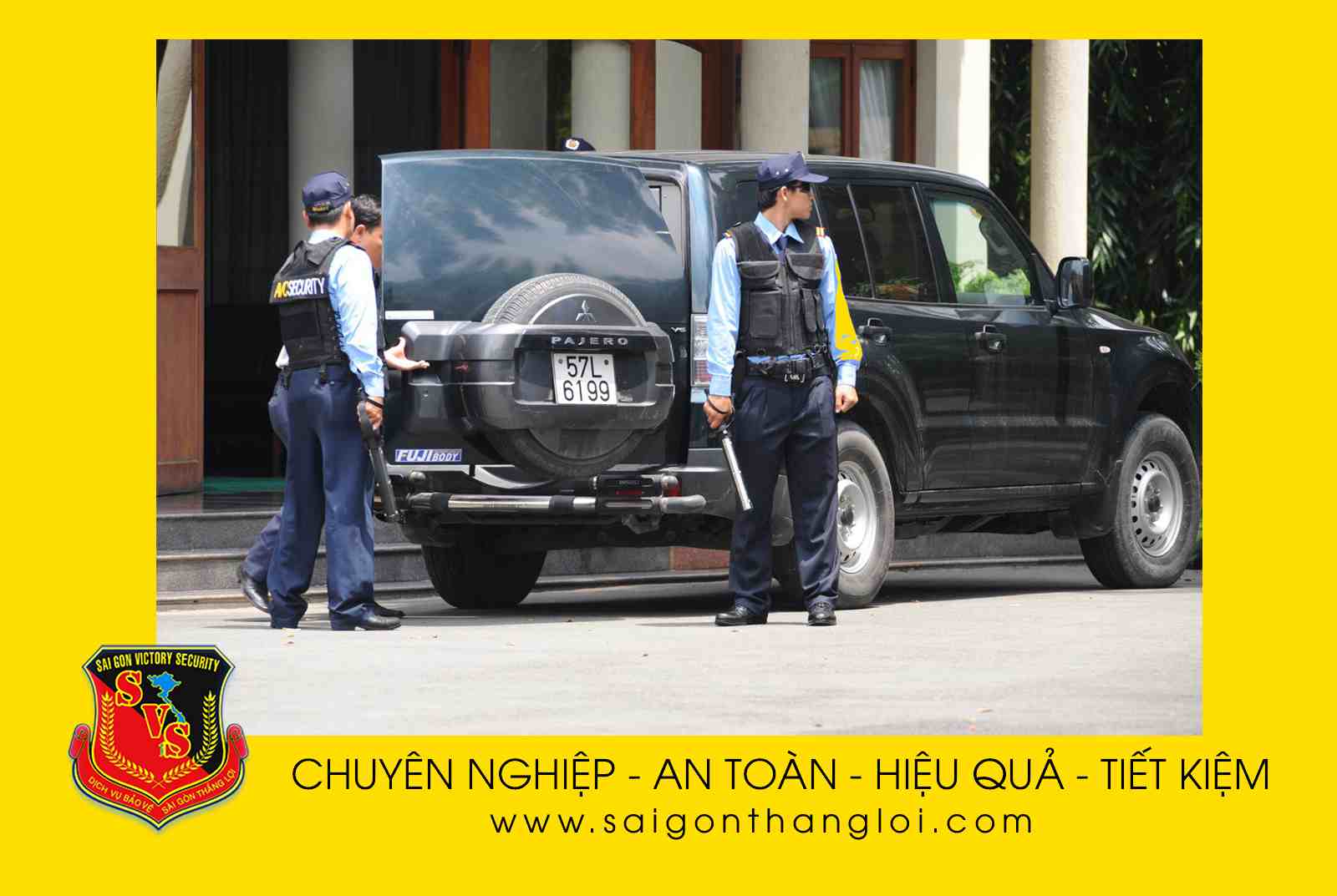 Công ty Sài Gòn Thắng Lợi cung cấp dịch vụ bảo vệ